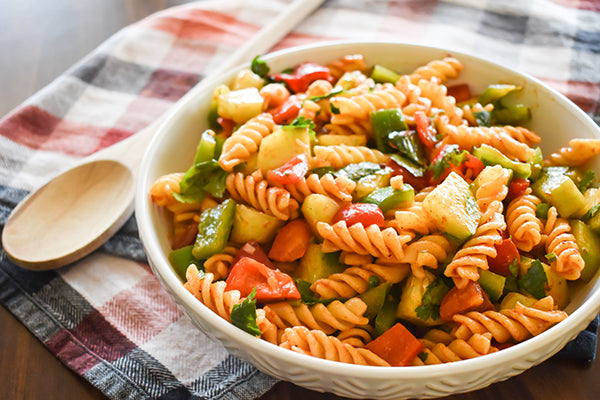 Easy Chili Lime Pasta Salad