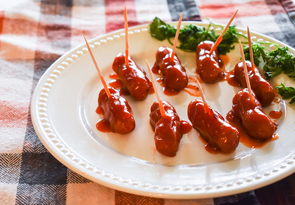Little Smokies in Red Pepper Jelly Sauce