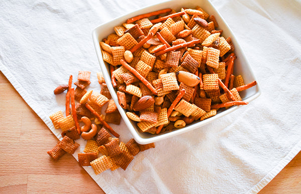 Smoky and Spicy Snack Mix