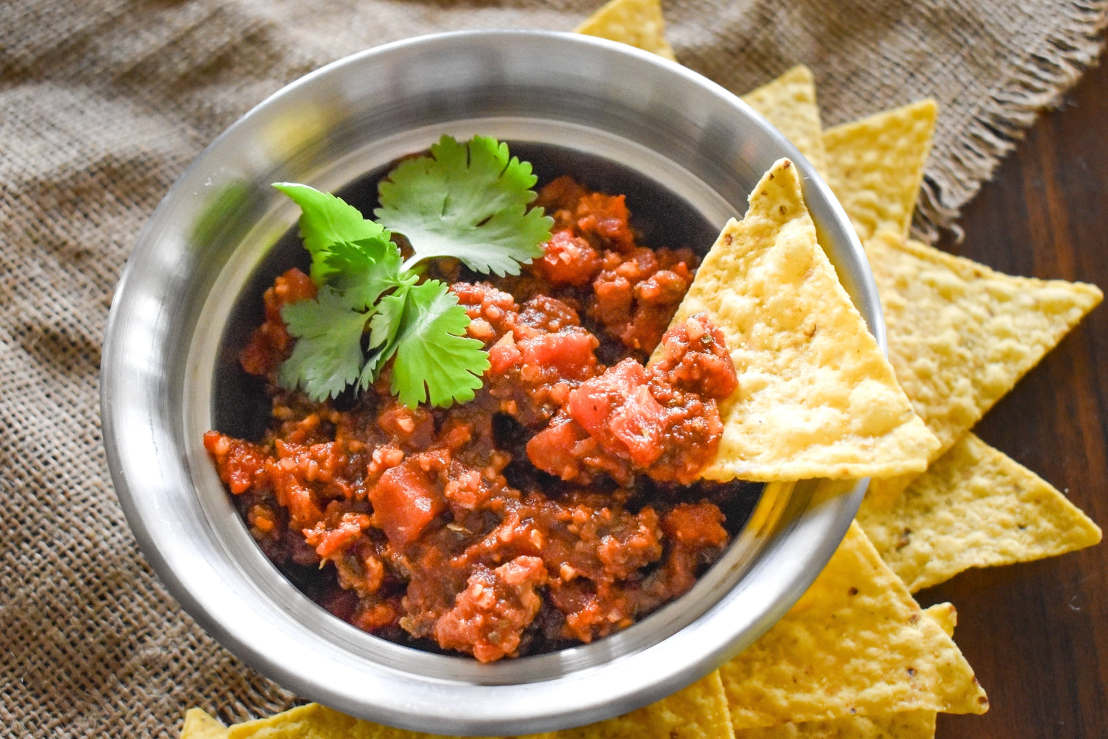 Quick and Easy Two Ingredient Salsa