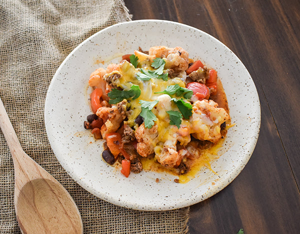 Taco Cauliflower Bake