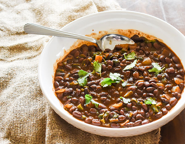 Seasoned Black Beans