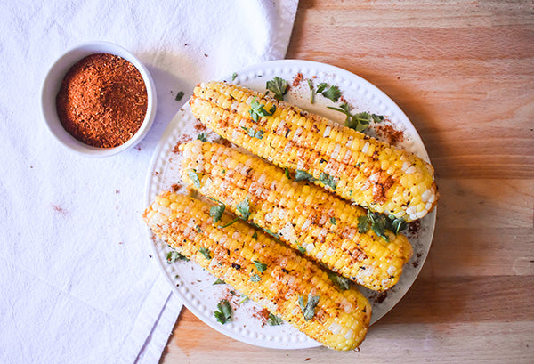 Spicy Grilled Corn