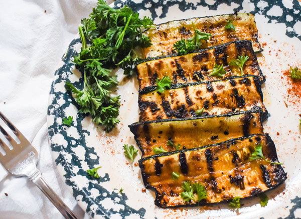 Spicy Grilled Zucchini