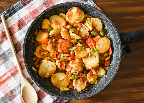 Southwest Skillet Fried Potatoes