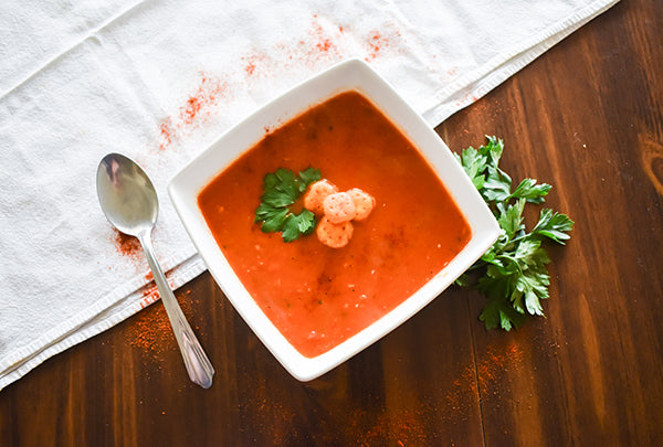 Roasted Red Pepper and Tomato Soup