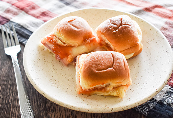Sweet and Savory Ham Sliders