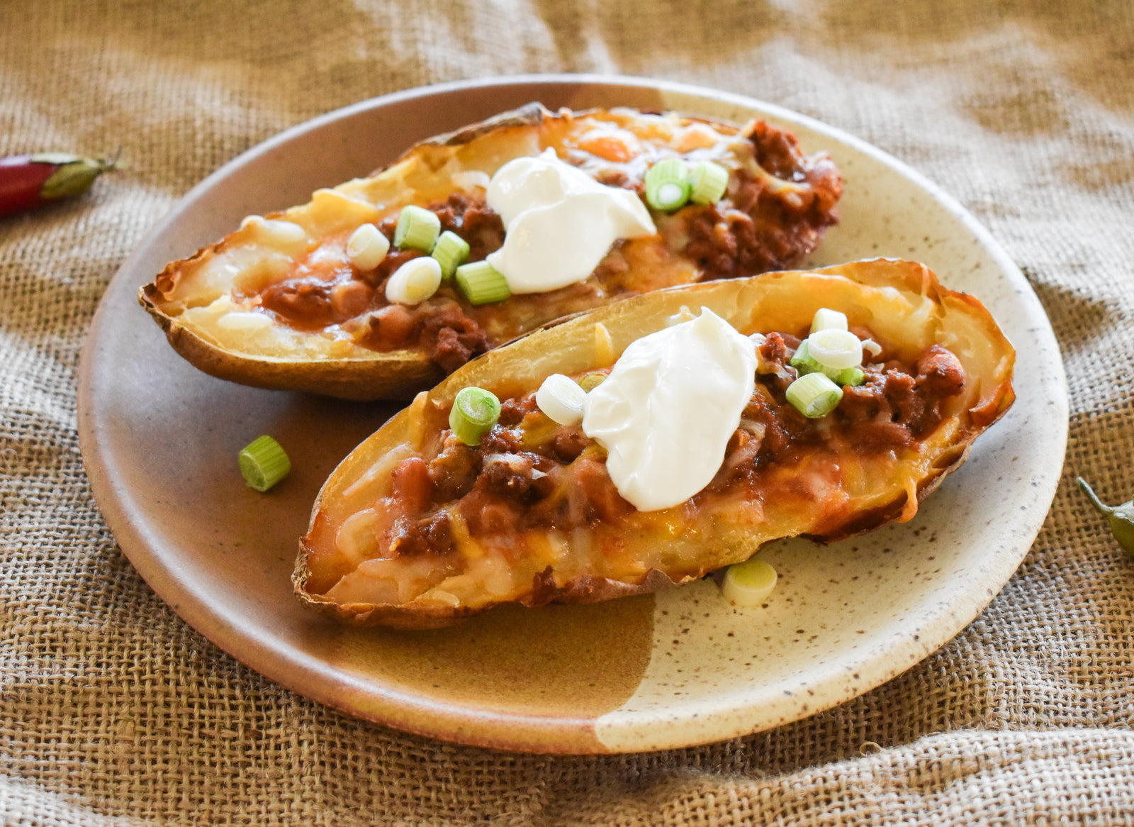 Chili Potato Skins