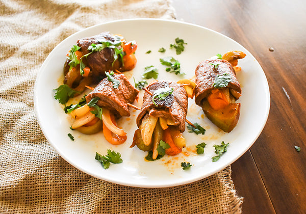 Steak Fajita Roll-Ups