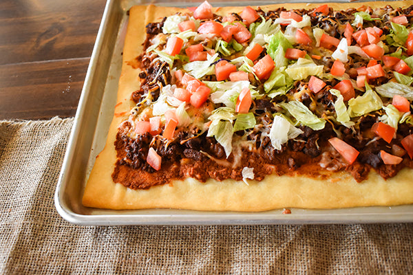 Easy Taco Pizza