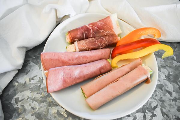 Cream Cheese Celery Wraps