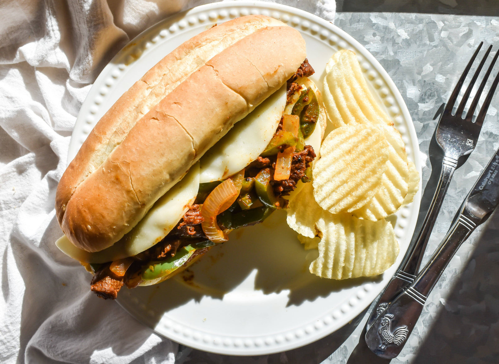 Philly Cheesesteak Sandwich