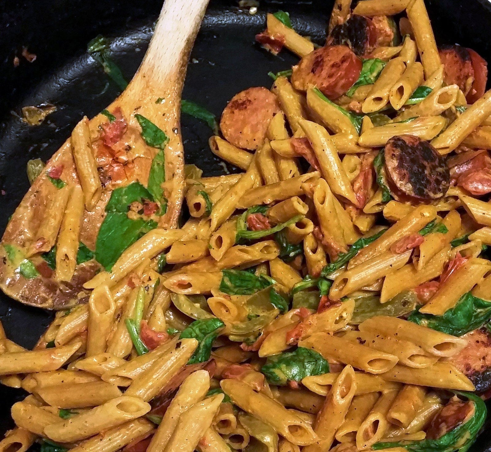 Sausage and Pasta Skillet Dinner