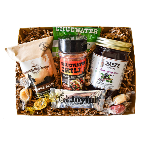Small Wyoming Made Gift Basket