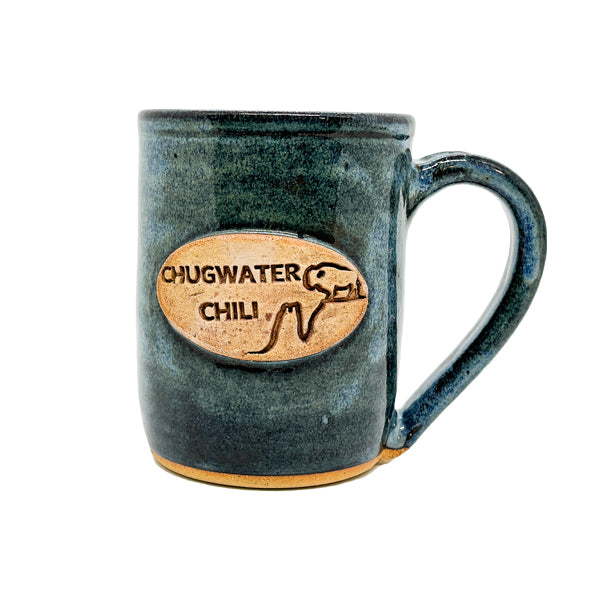 Chugwater Chili Embossed Logo Coffee Mugs
