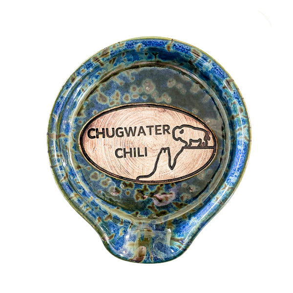 Embossed Chugwater Chili Spoon Rest