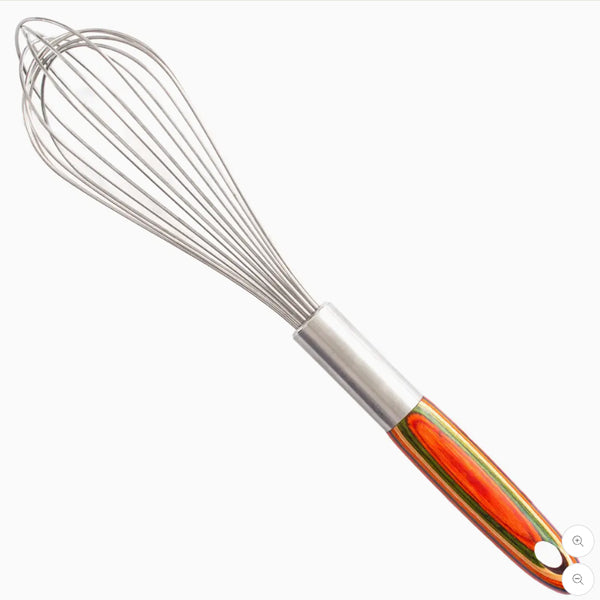 Stainless Steel Whisk with Wooden Handle