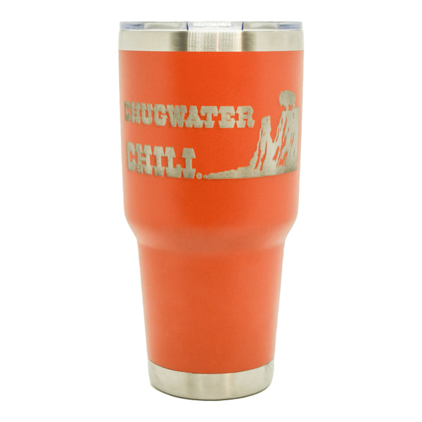 Chugwater Chili Engraved 30 oz. Stainless Steel Tumblers