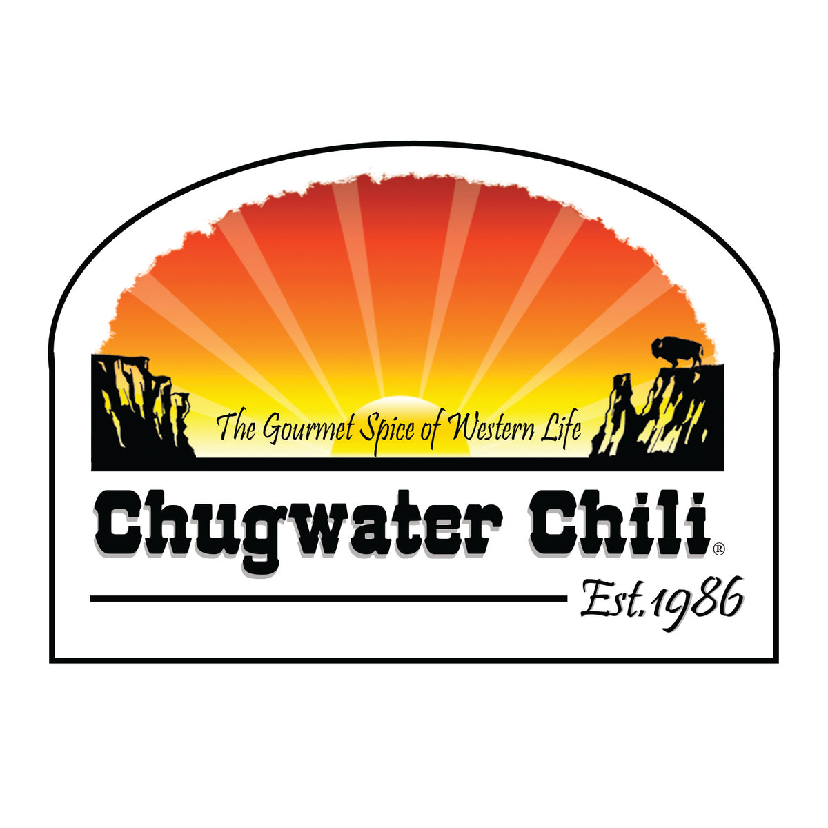 Chugwater Chili Stickers