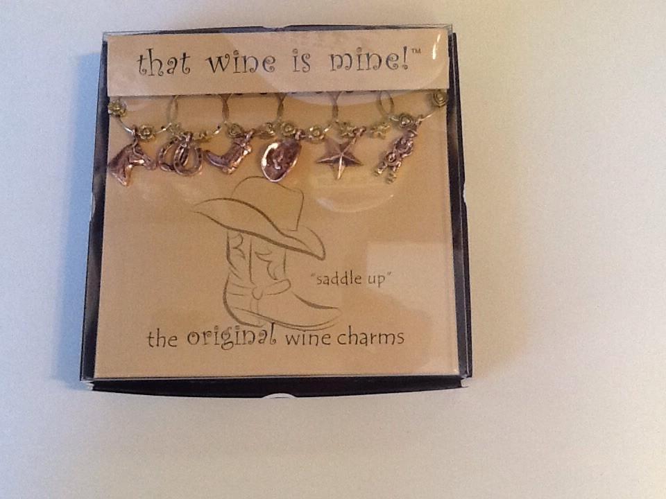 Wine charms cowboy Chugwater Chili 